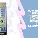Trisonic Remote Codes: How To Program Trisonic Remote