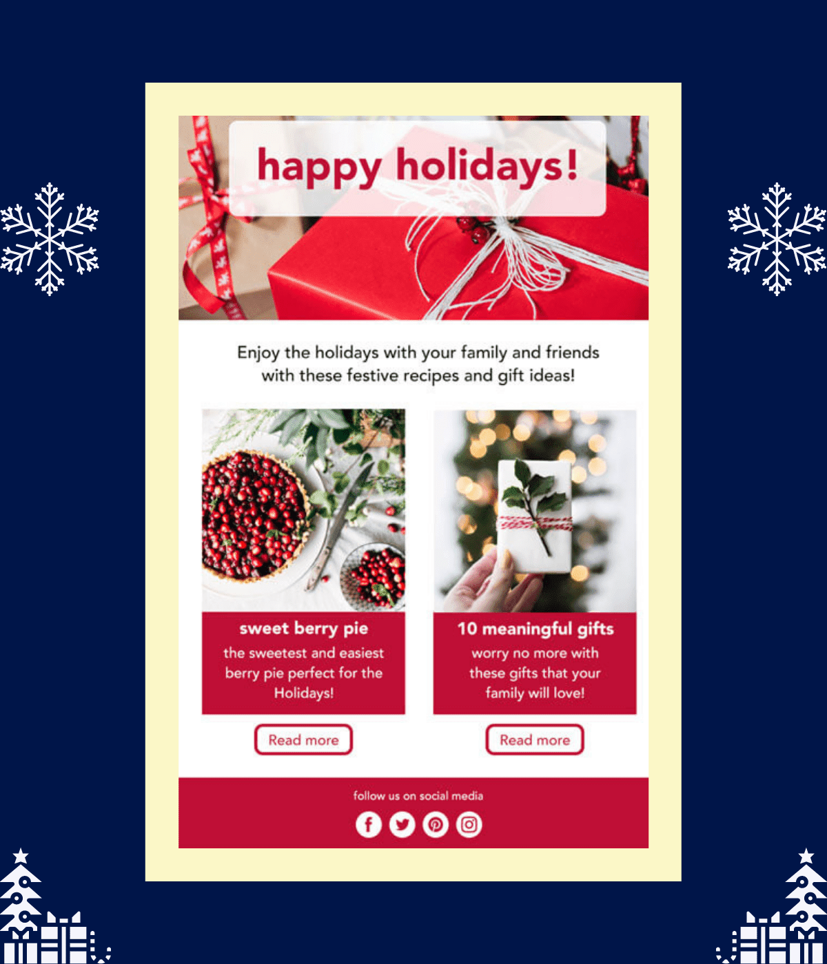 Holiday Email Marketing