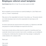 Referral Email Template