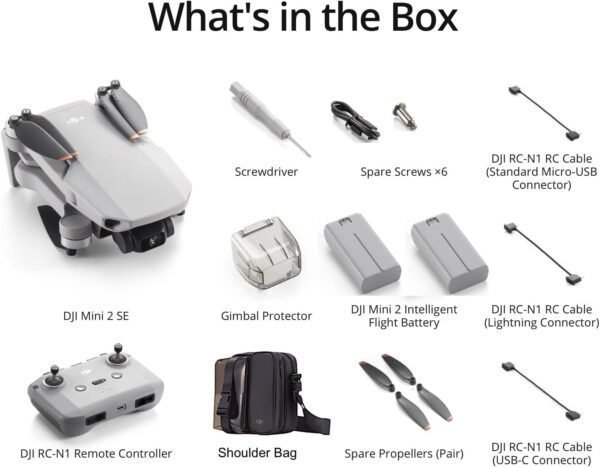 DJI Mini 2 SE Aerial Camera Fly More Vlogger Combo (Renewed) - Image 2