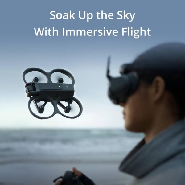 DJI Avata 2 FPV Drone with 3-Battery Fly More Combo CP.FP.00000151.02 4K Video + 128GB Memory, Landing Pad + More - Image 3