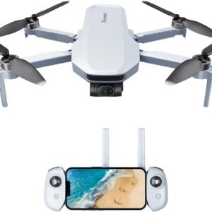 Potensic ATOM 3-Axis Gimbal 4K GPS Drone, Under 249g, 32 Mins Flight, 6KM Long Range Transmission, Visual Tracking, 4K/30FPS QuickShots, 12MP Photo, Lightweight and Foldable for Adults Beginners