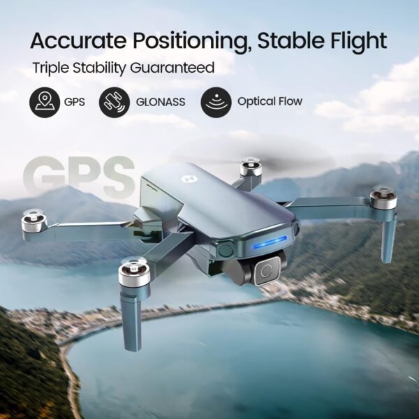 Holy Stone HS360S GPS Drones With 4K UHD Camera For Adults,FAA,249g Quadcopter Drone,10000 Feet Video Transmission,Auto Return,Follow Me, Brushless Motor,Beginner Mode, Special Gradient Color Edition - Image 7