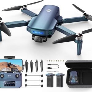 Holy Stone HS360S GPS Drones With 4K UHD Camera For Adults,FAA,249g Quadcopter Drone,10000 Feet Video Transmission,Auto Return,Follow Me, Brushless Motor,Beginner Mode, Special Gradient Color Edition