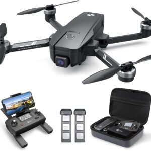 Holy Stone HS720E Drones with Camera for Adults 4K,Integrated Remote ID, 2 Batteries 46 Min Flight Time, 5GHz FPV Transmission, 130° FOV EIS Camera,Drone with 4K/30FPS Video,Brushless Motor, Auto Return, Follow Me, GPS Drone for Beginner