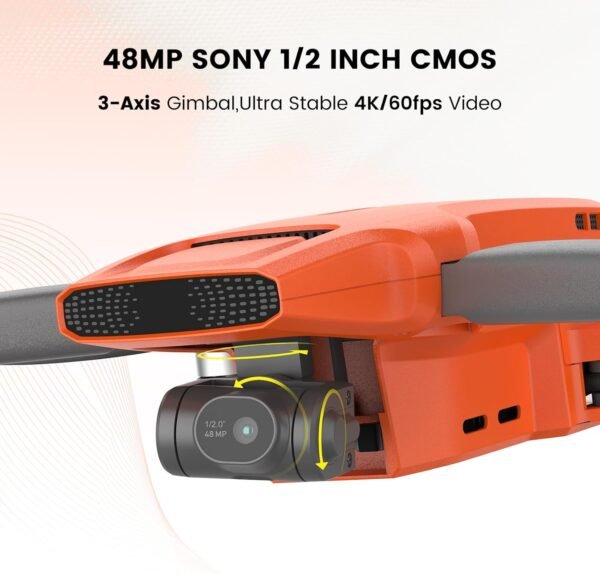 FIMI Mini 3 Drone with 3-Axis Gimbal 4K Camera,Under 249g,4K/60FPS Video,48MP Photo,12X Zoom, 9KM Transmission,32-Min Flight Time,AI Night Video,Visual Tracking,Auto Return,Foldable for Adults - Image 2