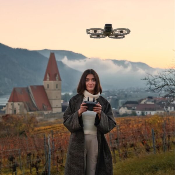 DJI Flip With RC 2 Screen Remote Controller, Follow Me Drone With 4K UHD Camera for Adults, Under 249 g, 3-Axis Gimbal Stabilization, 44000ft/13km Video Transmission, Palm Takeoff, 31-Min Flight Time - Image 7