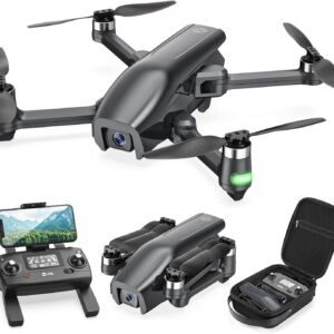 Holy Stone HS710 Drones with Camera for Adults 4K, GPS FPV Foldable 5G Quadcopter for Beginners with Optical Flow Positioning, Auto Return Home, Follow Me, Brushless Motor, Easy to Fly