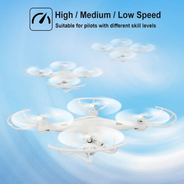 Cheerwing CW4 RC Drone with 720P HD Camera for Kids and Adults RC Quadcopter with Auto Hovering - Image 6