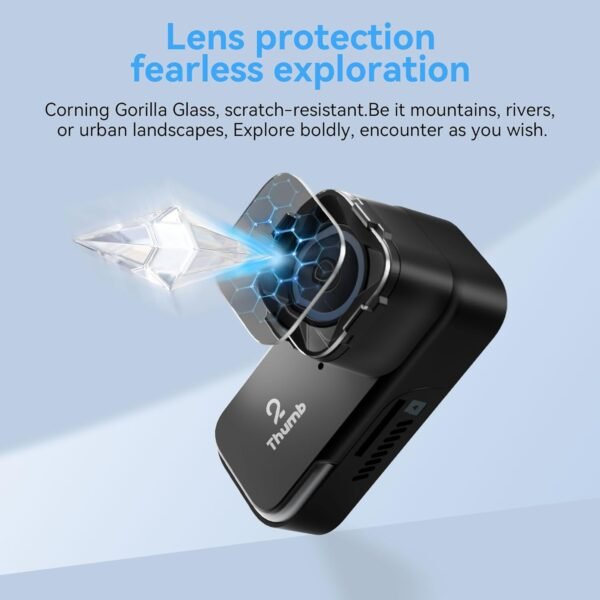 RunCam Thumb 2 FPV Mini Action Camera 4K60FPS 27g Remote-Control Recording with Gyroflow Stabilization ND Filter for FPV Drone Cinewhoop Airplane RC Car (Thumb 2) - Image 6