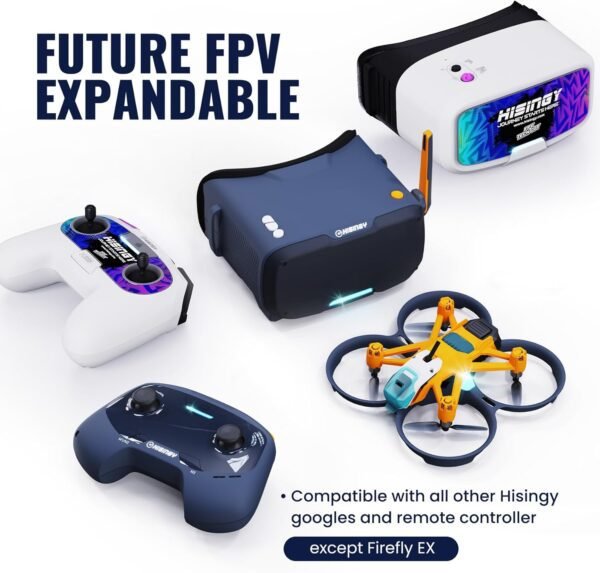 Firefly FPV Done Kit,FPV Drone for Kids and Beginners,Micro Drone with Camera, APP Control, Altitude Hold, Video Record and Download,Kids Toys for Boys and Girls, Gift Toys for Birthdays - Image 7