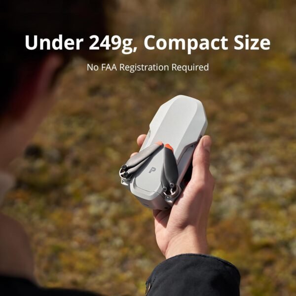 Potensic ATOM 2 Drone with Camera for Adults 4K Video, 8K Photo, Under 249g, 3-Axis Gimbal, 10KM Transmission, AI Track, Vertical Shooting, AI Night Shot, QuickShots, Fly More Combo (96-Min Flight) - Image 3