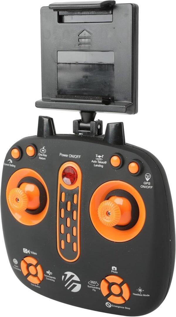 Vivitar - 360 Skyview GPS Video Drone, Camera & Stabilized Aerial Footage (Orange/Black) - Image 5