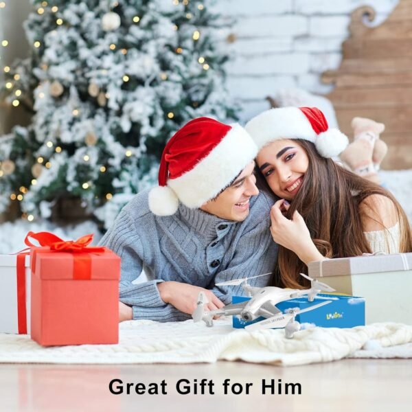 Loolinn | Drones for Kids Gift, Drone with Camera - Optical Flow Positioning Technology, 60 Minutes Long Flight Time, 3 Batteries, Stable Flight - Gift for Kids Boys Girls - Image 2