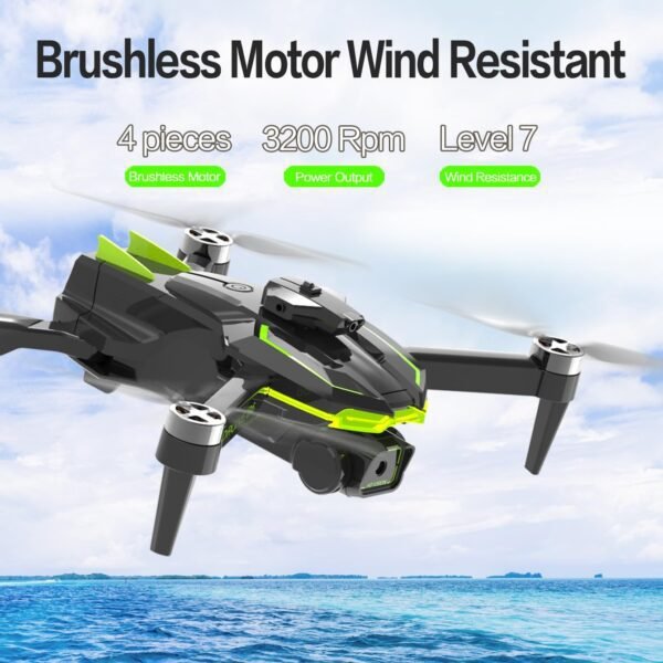 Drone with Camera 1080P HD for Kids Adults, Foldable Drone for Beginner RC Quadcopter One Key Start/Altitude Hold, Toys Gifts for Boys and Girls Birthday (Green) - Image 3