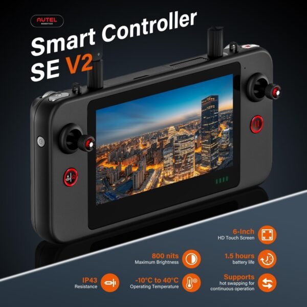 Autel Robotics EVO Lite 640T Enterprise, 640x512@30 fps T~hermal Imaging,1/2'' CMOS 48MP Visible Camera,16x Digital Zoom, AI Target Recognition, Remote ID Supported, 40 Minutes, 12KM Transmission - Image 8