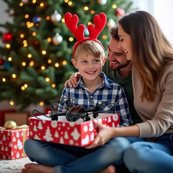 Drones for Kids 8-12, Drone with Camera 1080P for Kids Adults, FPV Drone with 2 Batteries, Mini Drone Gesture Photo, Wifi RC Quadcopter, 3 Speed Mode, 3D Flips, Altitude Hold, Kids Drones for Boys - Image 6