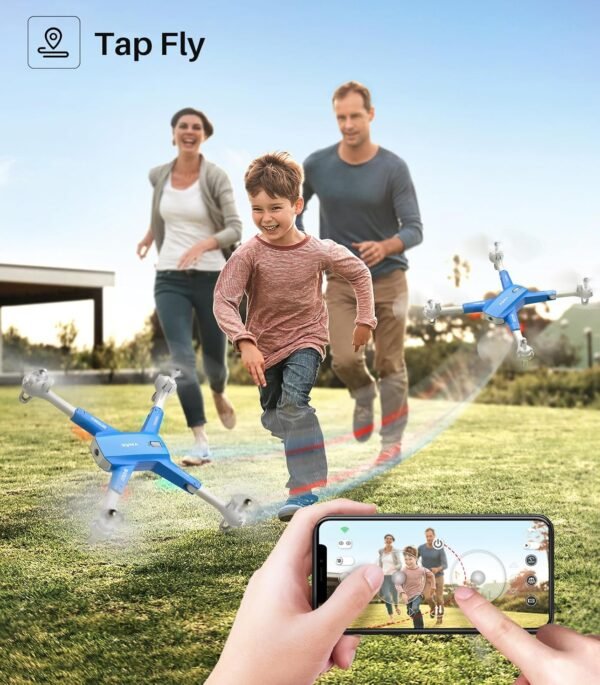 SYMA Drone with Camera for Adults Kids,1080P FPV Camera RC Quadcopter with Altitude Hold, One Key Start, 3D Flips, 2 Batteries Remote Control Helicopter Flying Toys Gifts for Boys Girls - Image 4