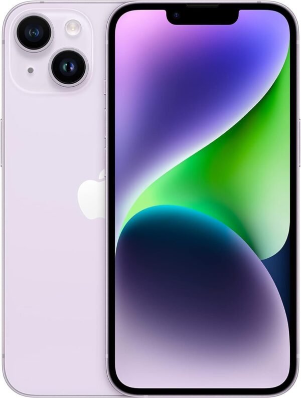 Apple iPhone 14, 128GB, Purple for T-Mobile (Renewed)
