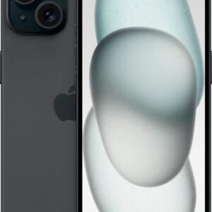 Apple iPhone 15, 128GB, Black - AT&T (Renewed)