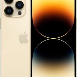 Apple iPhone 14 Pro Max, 128GB, Gold - Unlocked (Renewed)