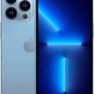 Apple iPhone 13 Pro Max, 128GB, Sierra Blue - Unlocked (Renewed)