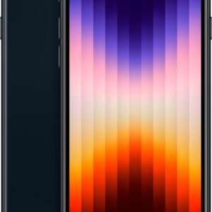 Apple iPhone SE 3rd Gen, 64GB, Midnight - Unlocked (Renewed)