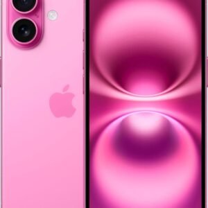 Apple iPhone 16, US Version, 128GB, Pink - Unlocked (Renewed)