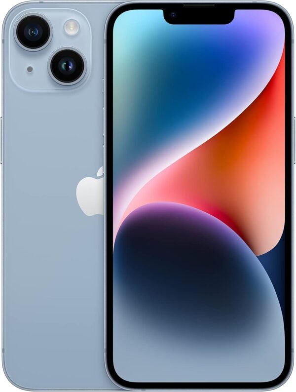 Apple iPhone 14, 128GB, Blue - Unlocked (Renewed Premium)