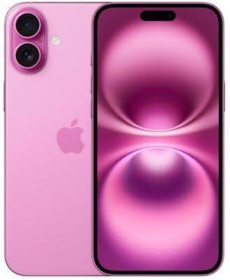 Apple iPhone 16 Plus, US Version, 128GB, Pink for Cricket (Renewed)