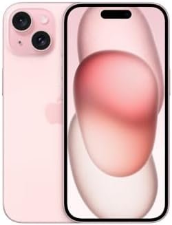 Apple iPhone 15, 512GB, Pink - Unlocked (Renewed Premium)