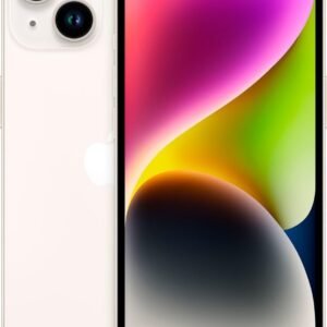 Apple iPhone 14 Plus, 256GB, Starlight - Unlocked (Renewed)
