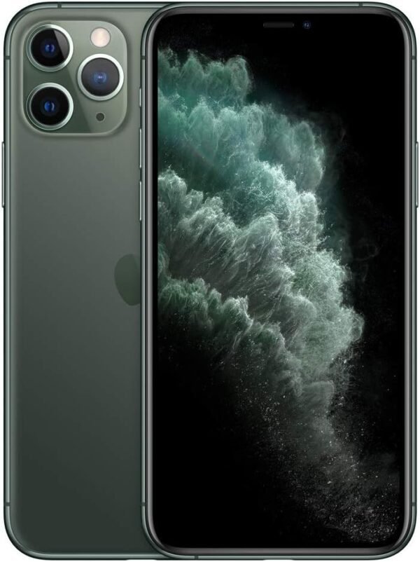 Apple iPhone 11 Pro, US Version, 256GB, Midnight Green - T-Mobile (Renewed)