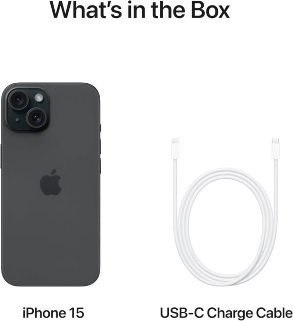 Apple iPhone 15 / 128GB / Black (SIM Free) - Image 6