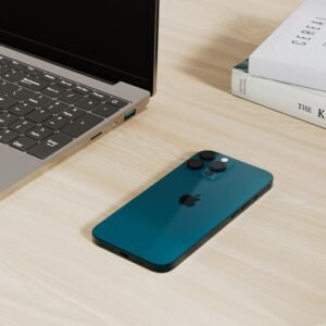 Apple iPhone 12 Pro, 128GB, Pacific Blue for Boost Mobile (Renewed)