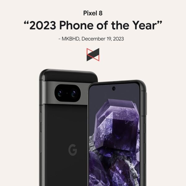 Google Pixel 8 - Unlocked Android Smartphone with Advanced Pixel Camera, 24-Hour Battery, and Powerful Security - Rose - 128 GB - Image 6