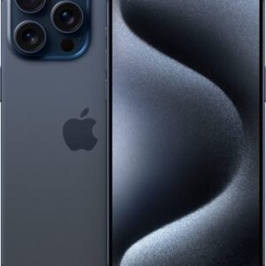 Apple iPhone 15 Pro Max, 256GB, Blue Titanium - T-Mobile (Renewed)