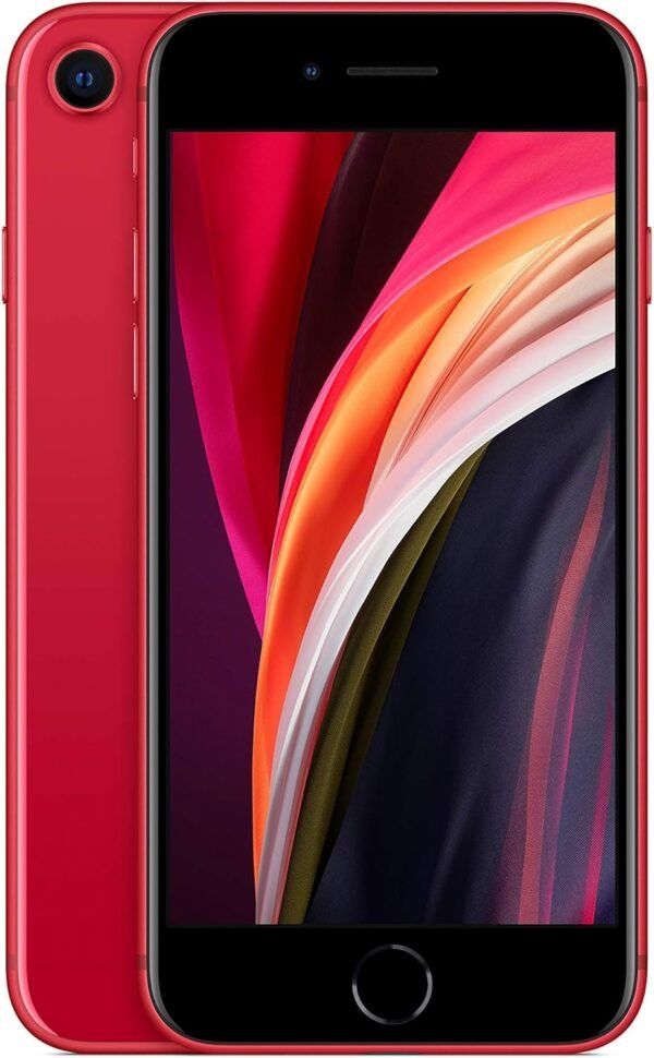 Apple iPhone SE (2nd Generation), US Version, 64GB, Red for Verizon (Renewed)