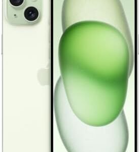 Apple iPhone 15 Plus, 128GB, Green - GSM Carriers (Renewed)