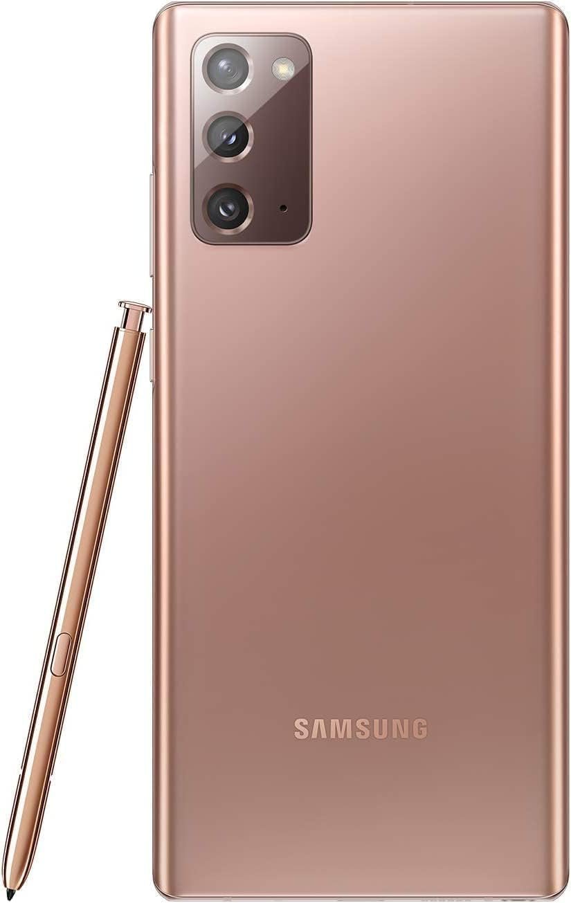 Samsung Galaxy Note 20 5G (128GB, 8GB) 6.7" AMOLED+, Snapdragon 865, Global 5G VoLTE (Fully Unlocked for AT&T, Verizon, Sprint, Metro) N981U (Mystic Bronze) (Renewed) - Image 4