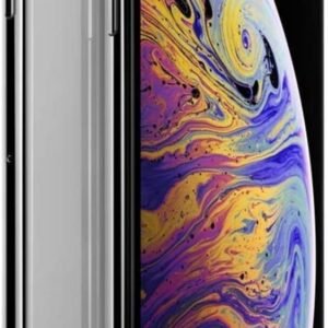 Apple iPhone XS Max, US Version, 256GB, Silver - Unlocked (Renewed)